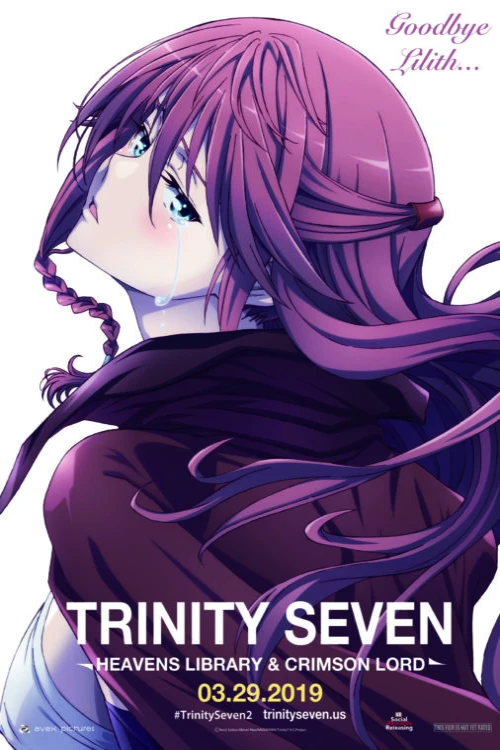 دانلود انیمه Trinity Seven The Movie 2: Heavens Library & Crimson Lord